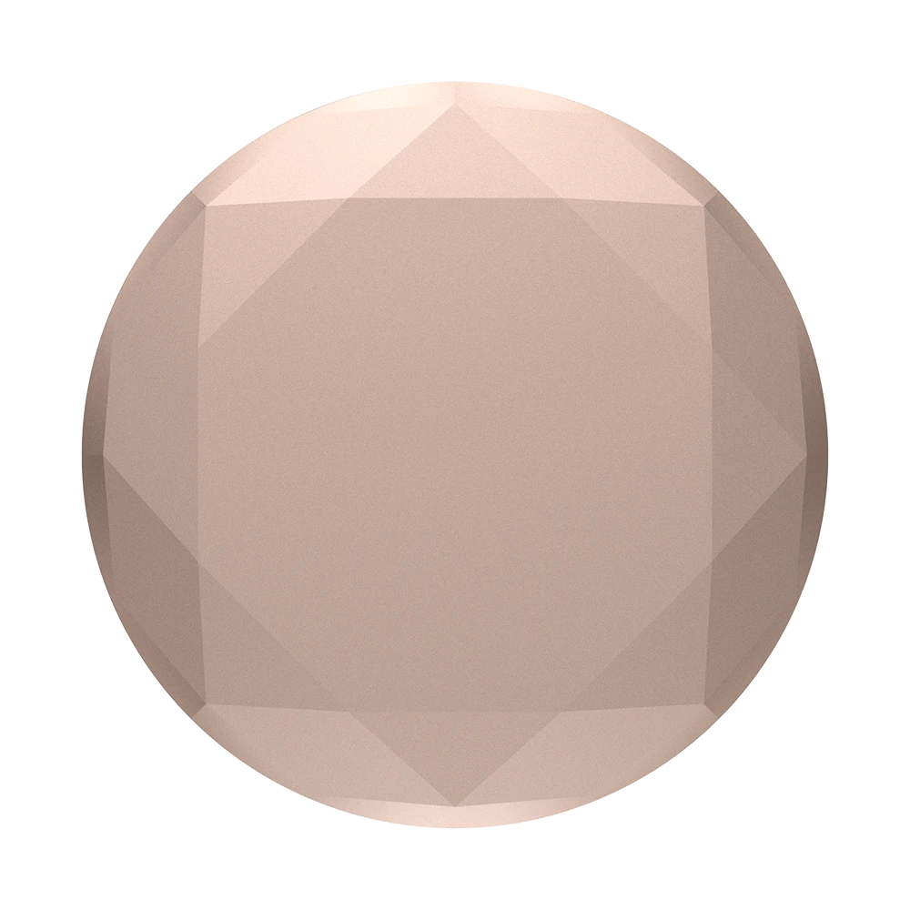 PopSockets PopGrip Premium - Metallic Diamond Rose Gold