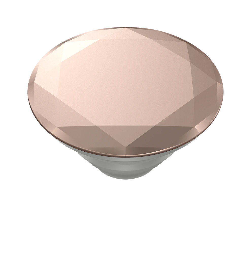 PopSockets PopGrip Premium - Metallic Diamond Rose Gold