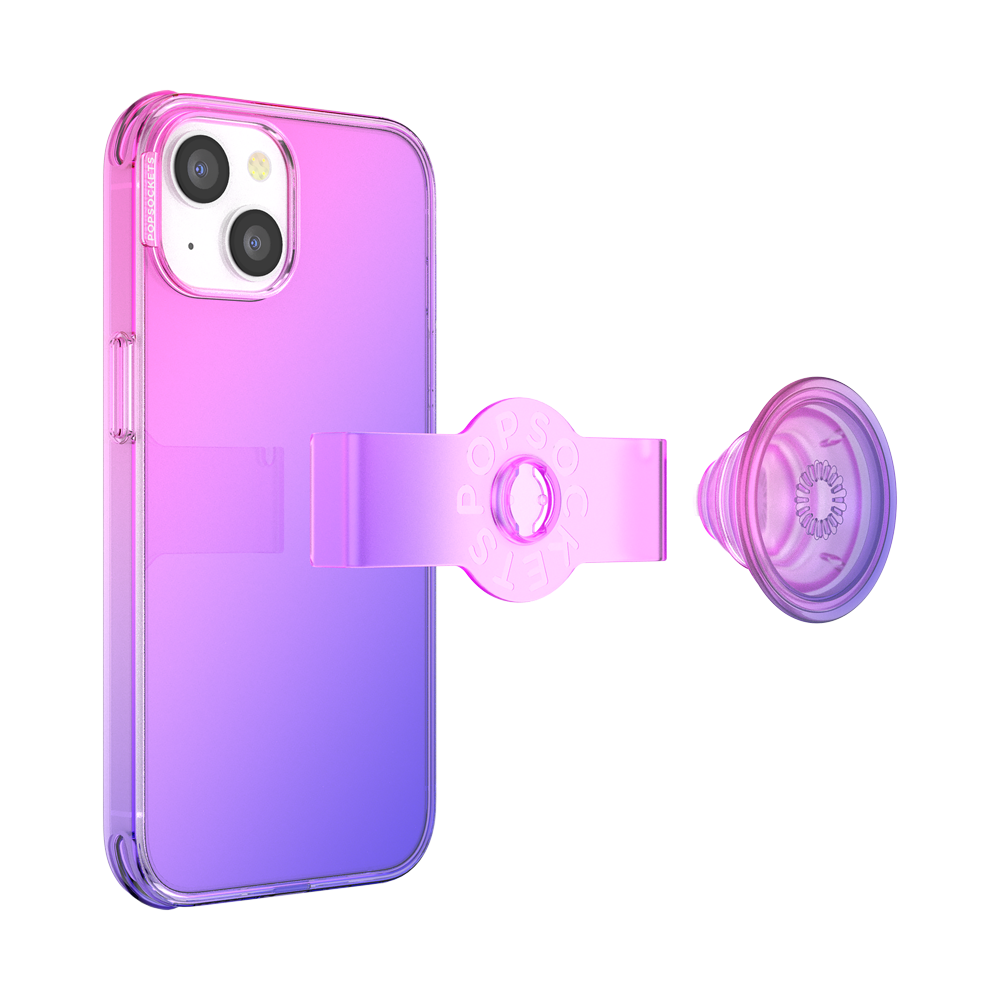 PopSockets PopCase for iPhone 13/14 - Berry Blur