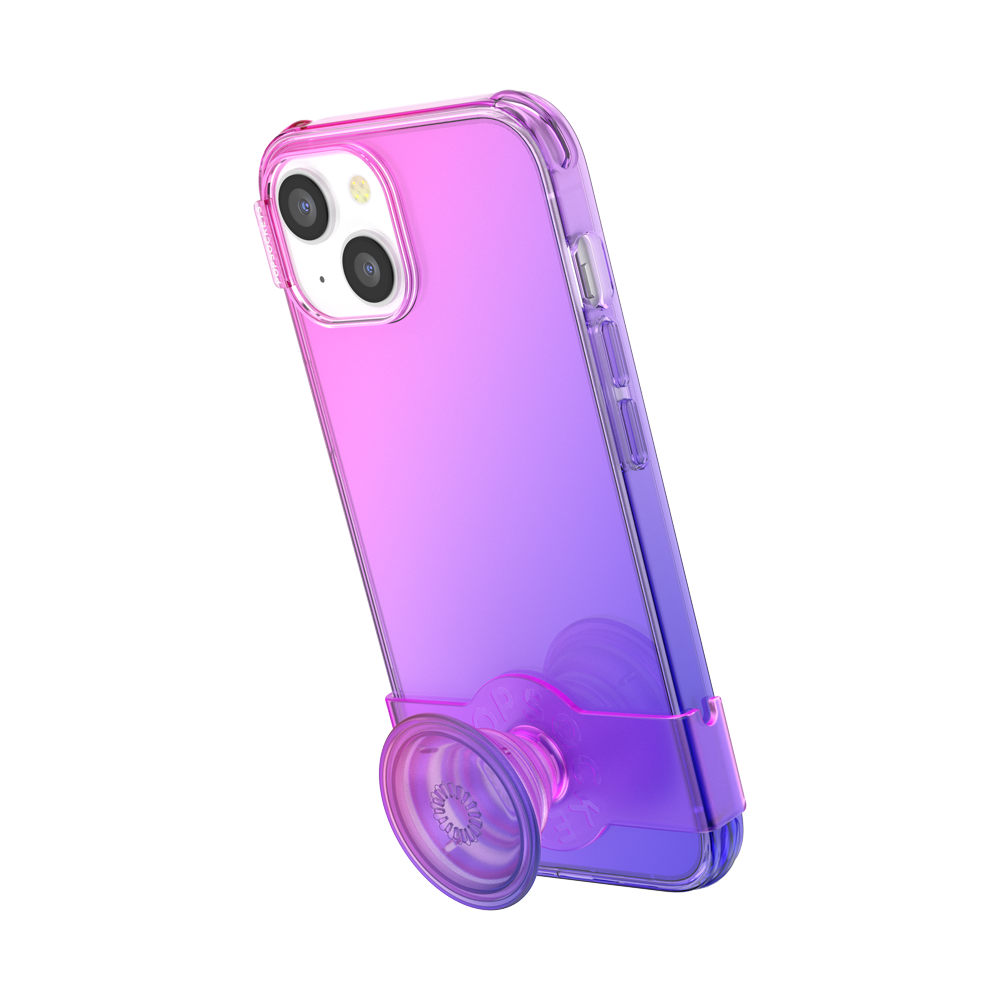 PopSockets PopCase for iPhone 13/14 - Berry Blur