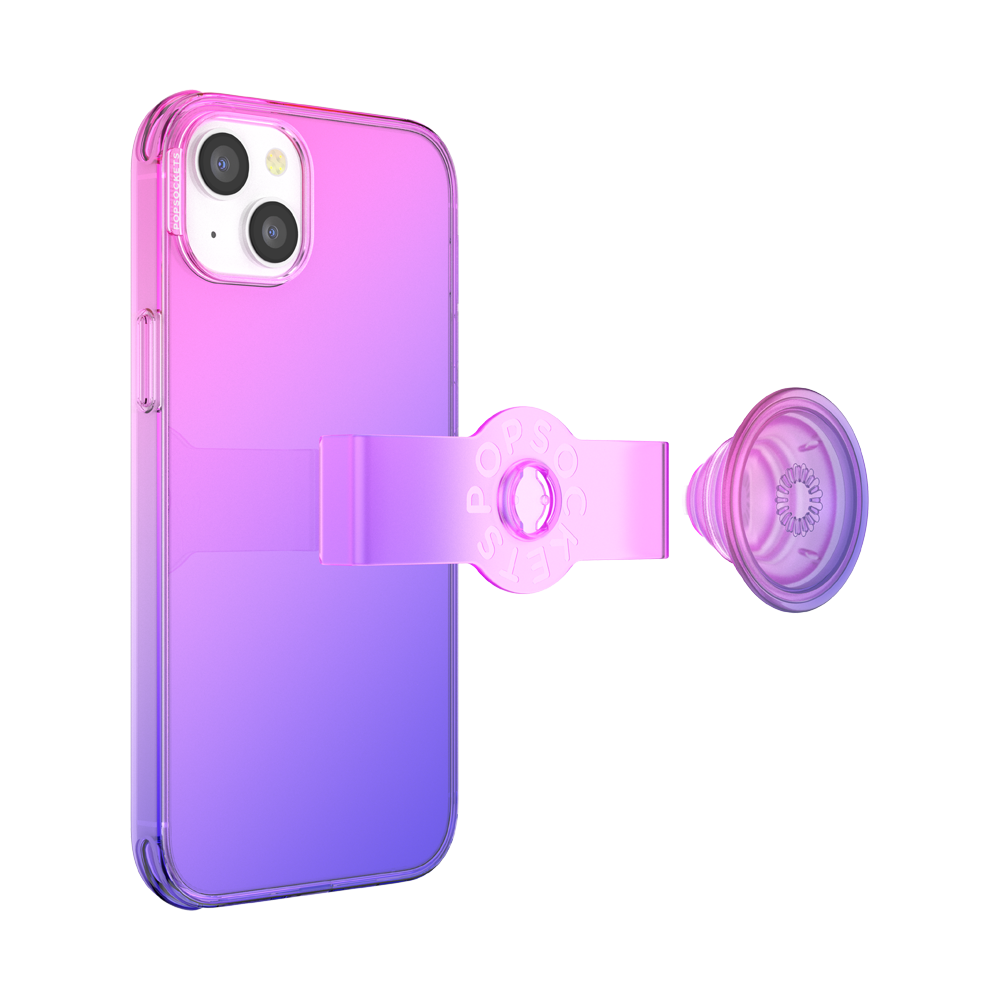 PopSockets PopCase for iPhone 14 Plus - Berry Blur