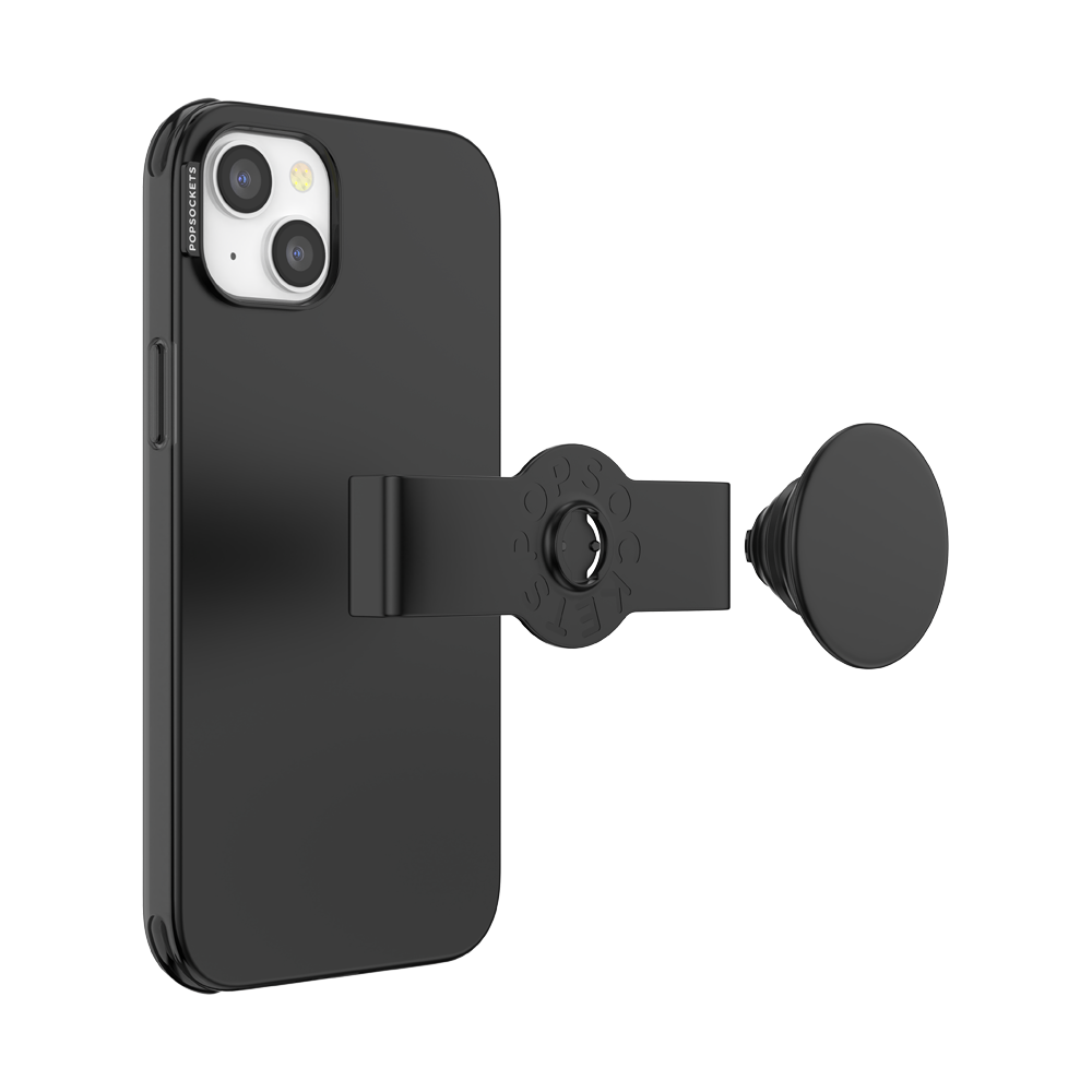 PopSockets PopCase for iPhone 14 Plus - Black