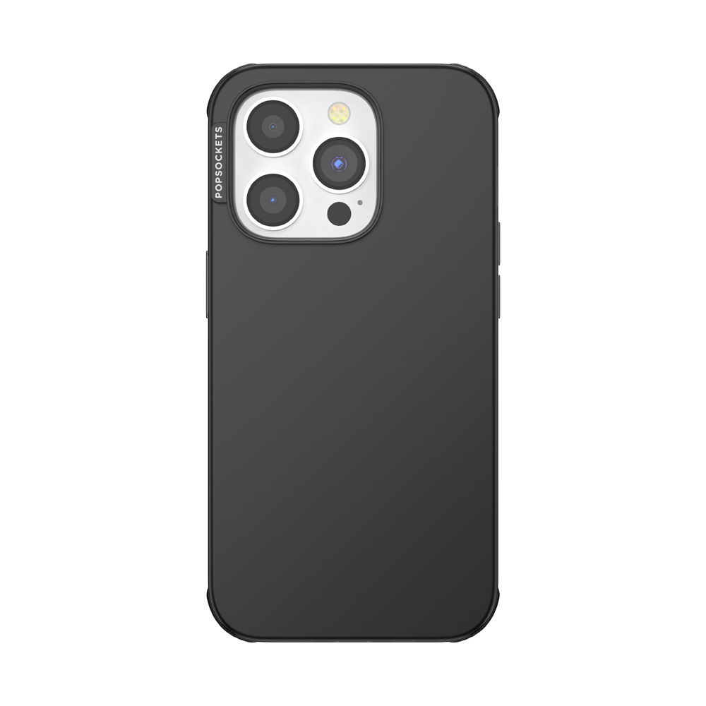 PopSockets PopCase for iPhone 14 Pro - Black