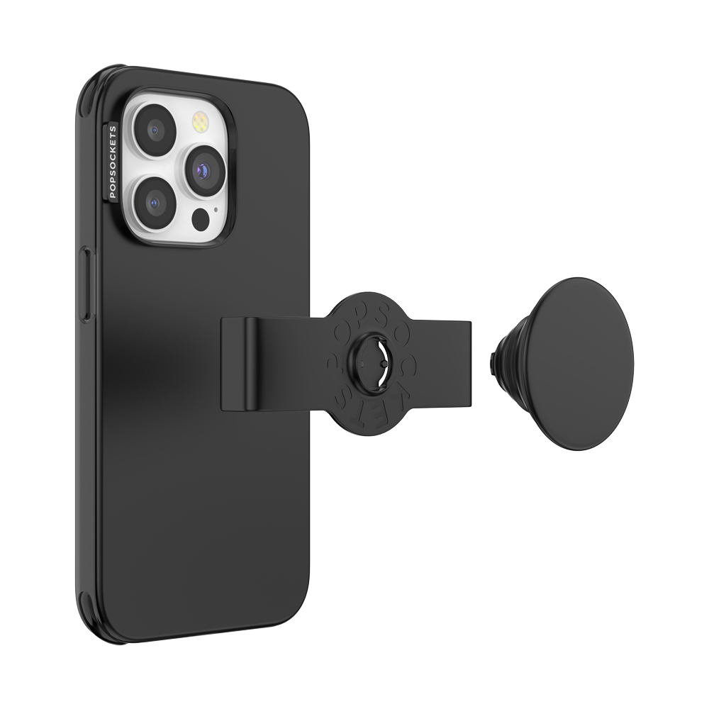 PopSockets PopCase for iPhone 14 Pro - Black