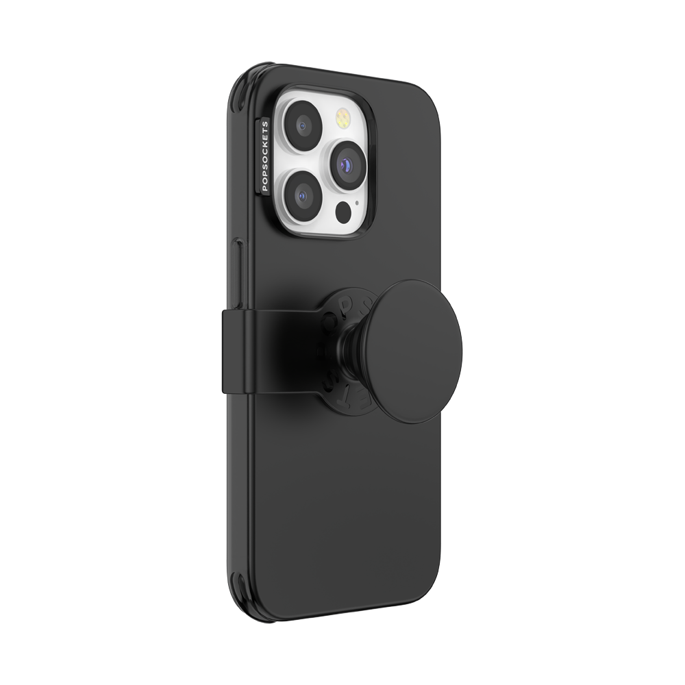 PopSockets PopCase for iPhone 14 Pro - Black