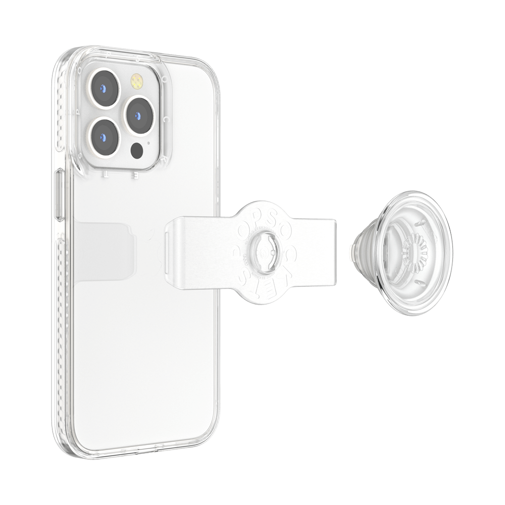 PopSockets PopCase for iPhone 12/12 Pro - Clear