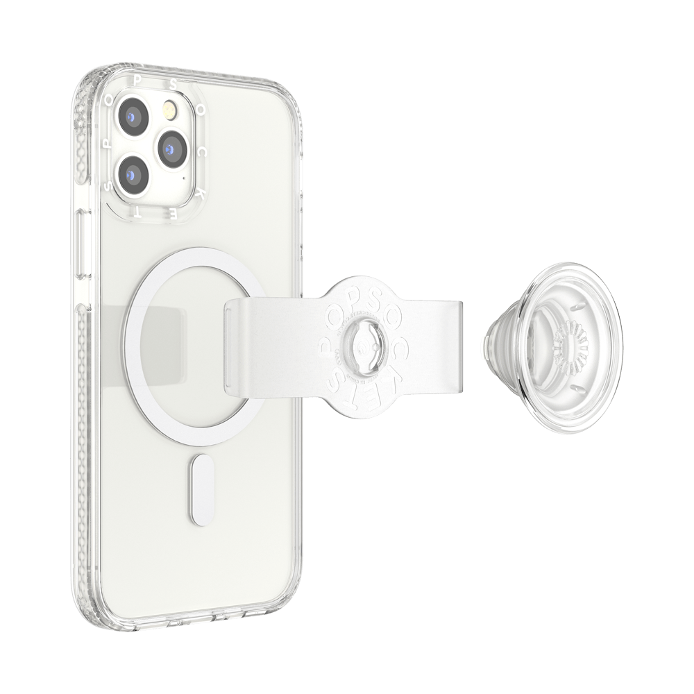 PopSockets PopCase MagSafe for iPhone 12/12 Pro - Clear