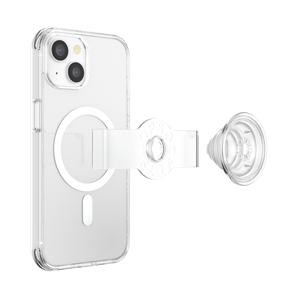 PopSockets PopCase MagSafe for iPhone 13/14 - Clear