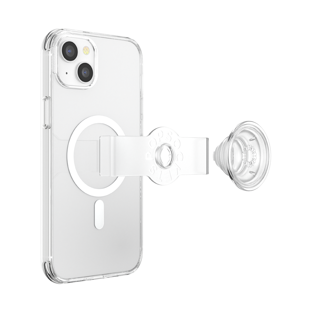 PopSockets PopCase MagSafe for iPhone 14 Plus - Clear