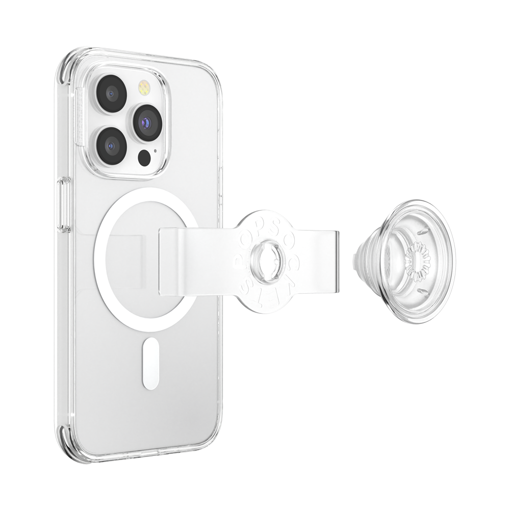 PopSockets PopCase MagSafe for iPhone 14 Pro - Clear