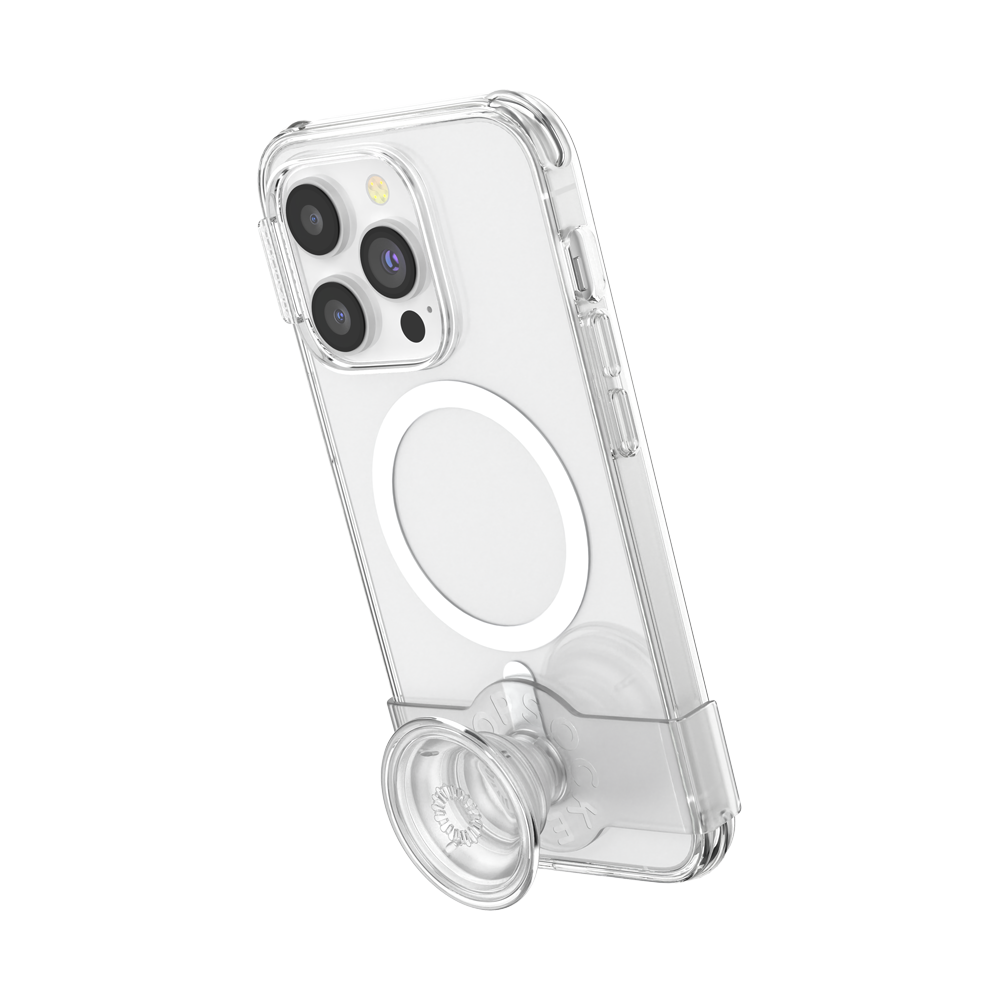 PopSockets PopCase MagSafe for iPhone 14 Pro - Clear