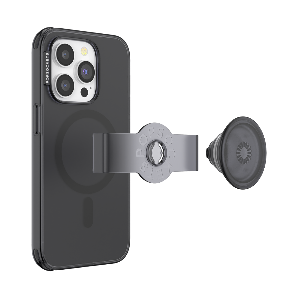 PopSockets PopCase MagSafe for iPhone 14 Pro - Black