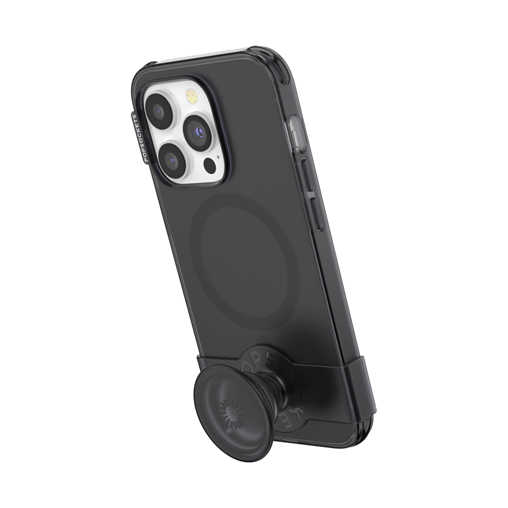 PopSockets PopCase MagSafe for iPhone 14 Pro - Black