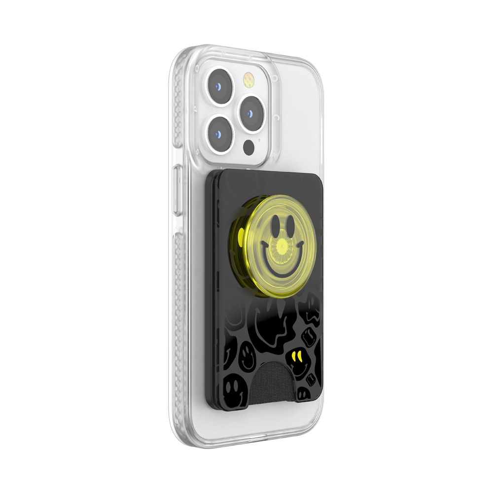 PopSockets PopWallet+ for MagSafe - All Smiles