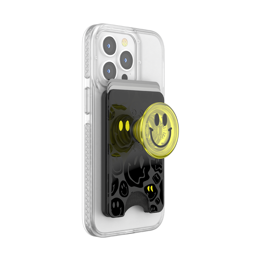 PopSockets PopWallet+ for MagSafe - All Smiles