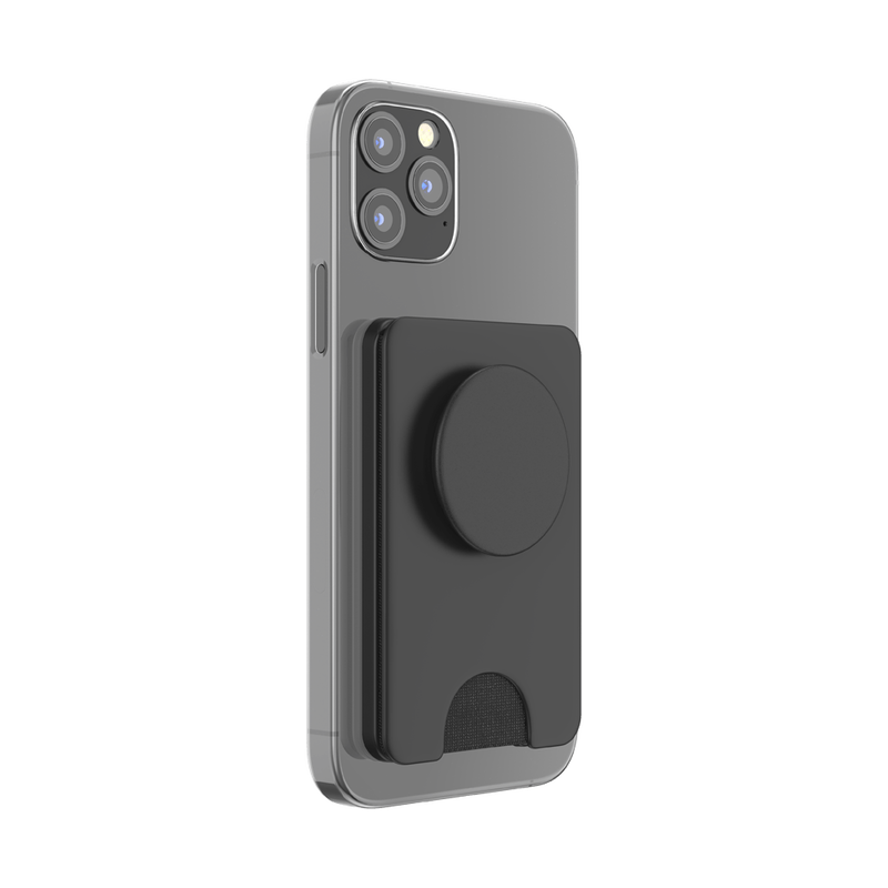 PopSockets PopWallet+ for MagSafe - Black