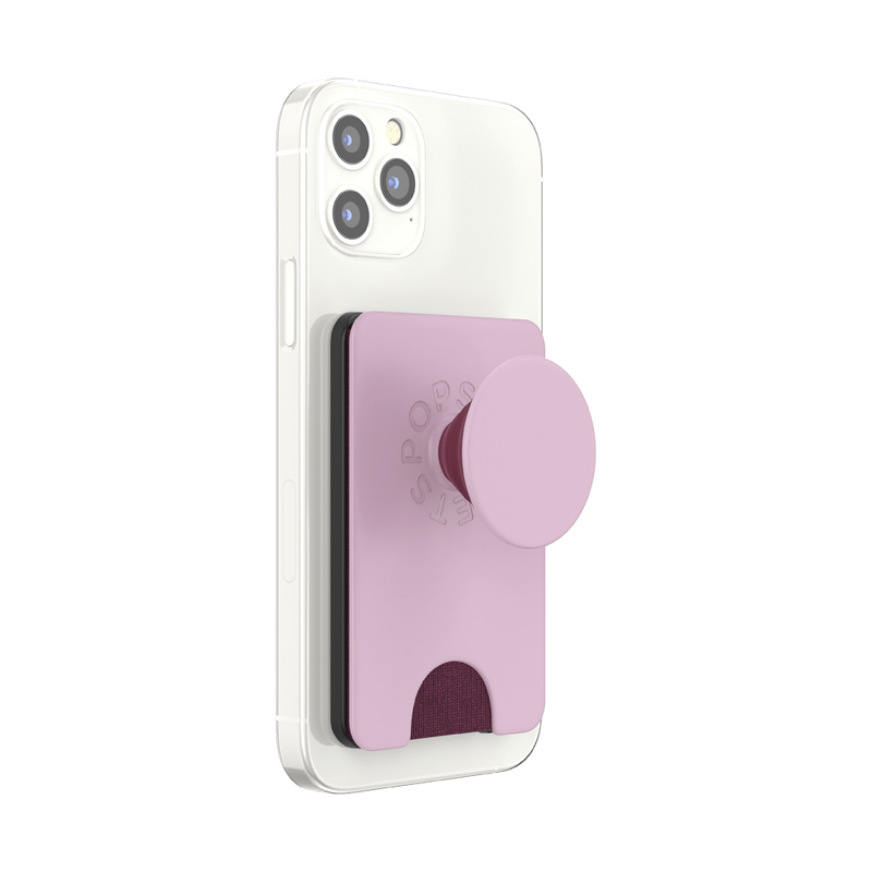 PopSockets PopWallet+ for MagSafe - Blush Pink