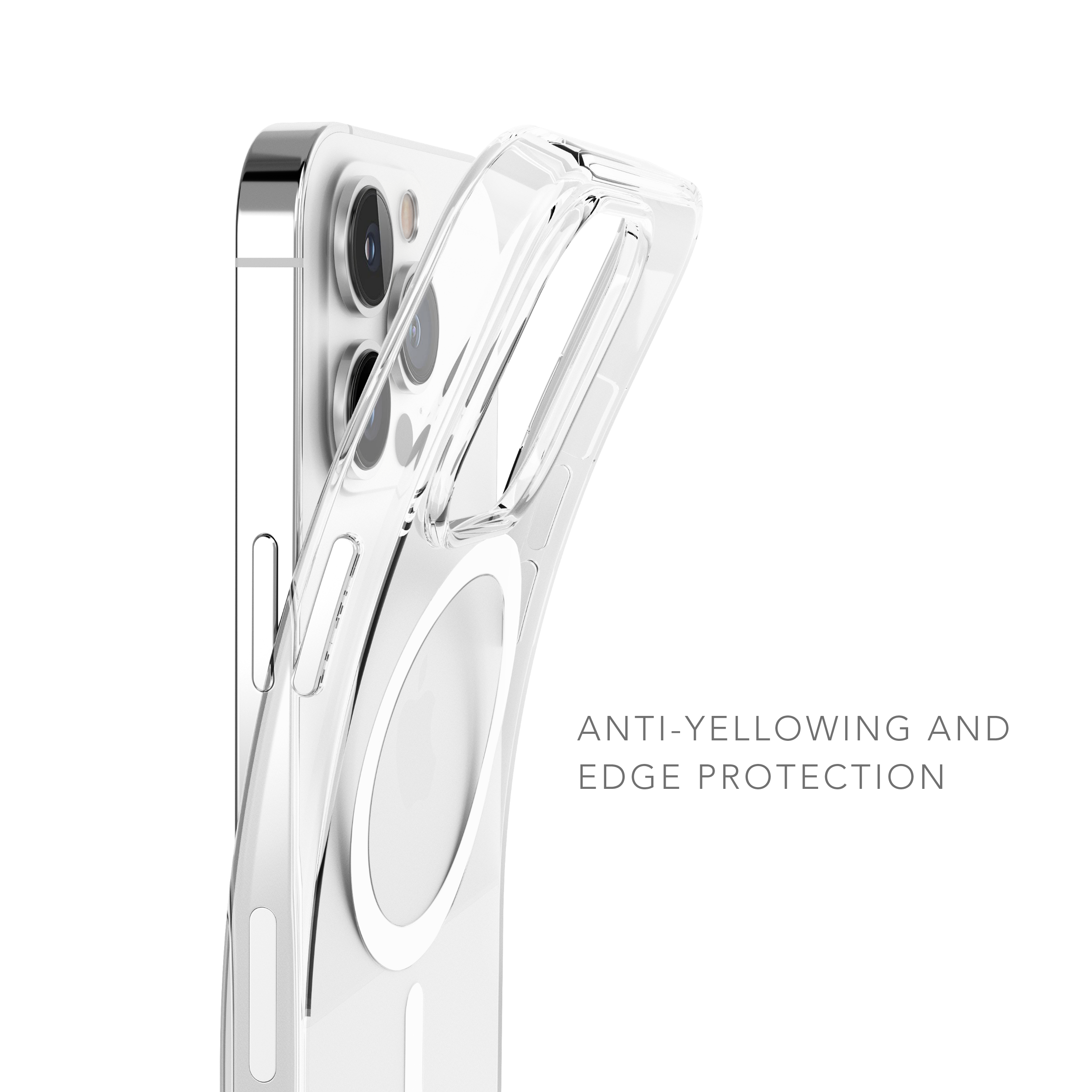Vonmaehlen Anti-Yellowing Protective MagSafe Phone Case for iPhone 14 Plus